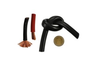 CABLE 25mm² HIFLEX BLK 50m