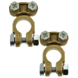 BATTERY TERMINALS + & -