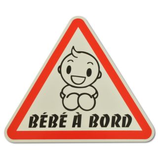 BEBE A BORD AUTOCOLL