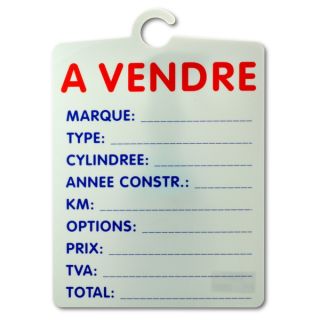 A VENDRE ETIQUETTE