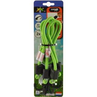 2 x BUNGEE 80cm 8mm 30Kg