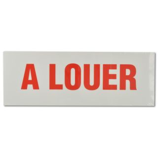 A LOUER 33x12cm