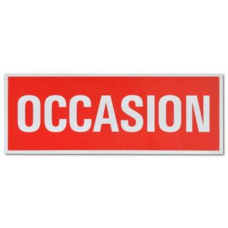 OCCASION 33x12cm