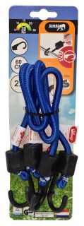 2 X BUNGEE 60cm 8mm 30Kg