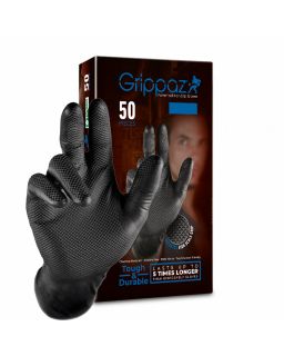 50 GANTS NITRILE 'M' NOIRS